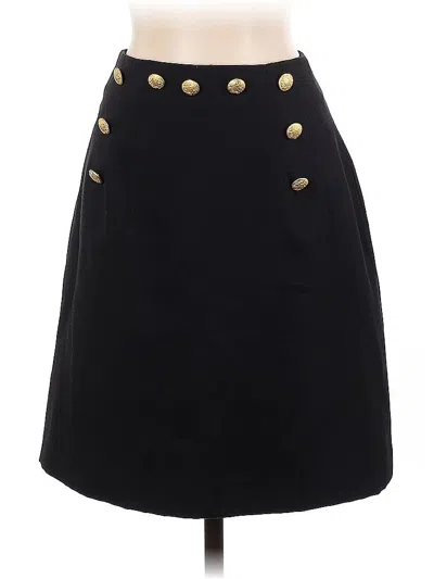 Pre-owned Saks Fifth Avenue Formal Skirt In Black