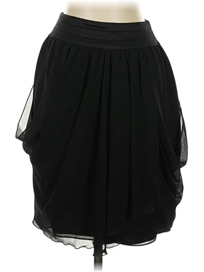 Pre-owned Saks Fifth Avenue Formal Skirt In Black