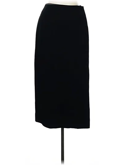Pre-owned Saks Fifth Avenue Formal Skirt In Black