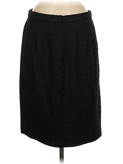 Pre-owned Saks Fifth Avenue Formal Skirt In Black