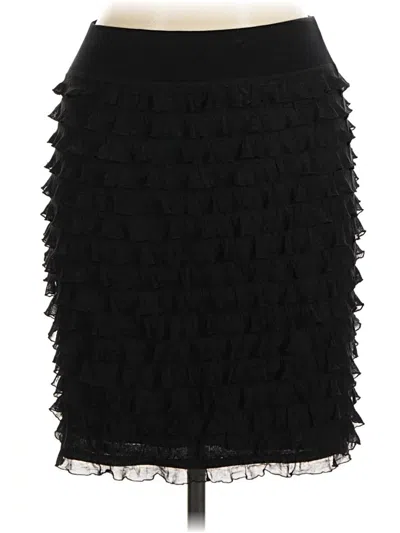 Saks Fifth Avenue Formal Skirt In Black