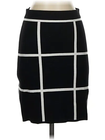 Pre-owned Saks Fifth Avenue Formal Skirt In Black
