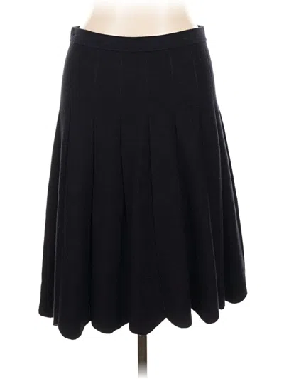 Pre-owned Saks Fifth Avenue Formal Skirt In Black