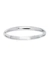 SAKS FIFTH AVENUE GIRL'S 14K WHITE GOLD BANGLE BRACELET