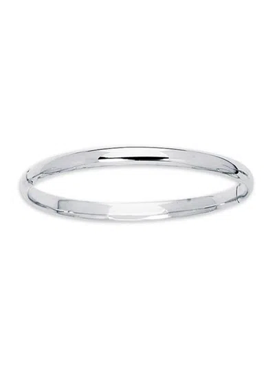 Saks Fifth Avenue Kids' Girl's 14k White Gold Bangle Bracelet