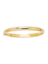 Saks Fifth Avenue Girl's 14k Yellow Gold Bangle Bracelet In Yellow Gold