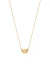 SAKS FIFTH AVENUE GIRL'S 14K YELLOW GOLD BUTTERFLY NECKLACE