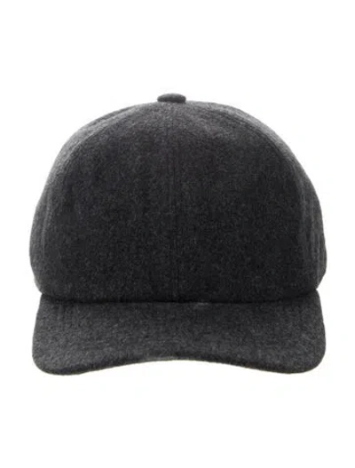 Pre-owned Saks Fifth Avenue Hat In Grey