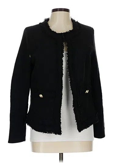 Pre-owned Saks Fifth Avenue Jacket In Black