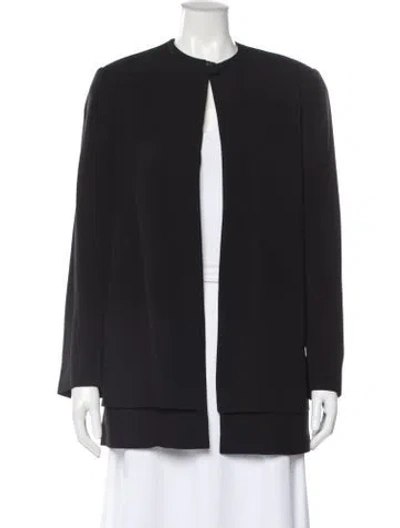 Pre-owned Saks Fifth Avenue Jacket In Black