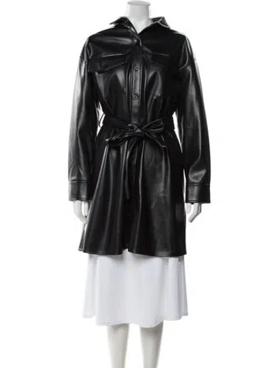 Pre-owned Saks Fifth Avenue Jacket In Black