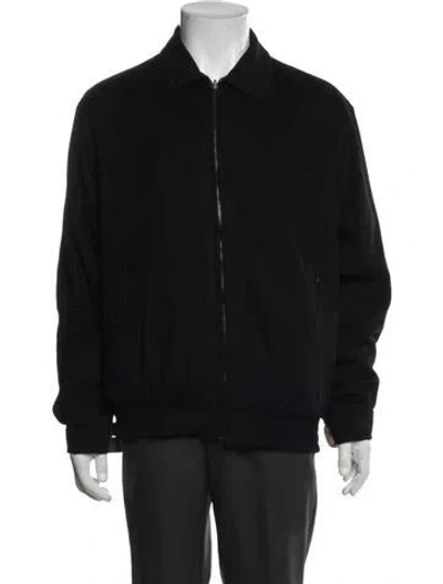 Pre-owned Saks Fifth Avenue Jacket In Black