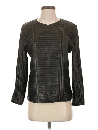 Pre-owned Saks Fifth Avenue Jacket In Black