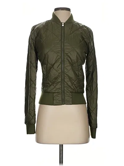Pre-owned Saks Fifth Avenue Jacket In Green