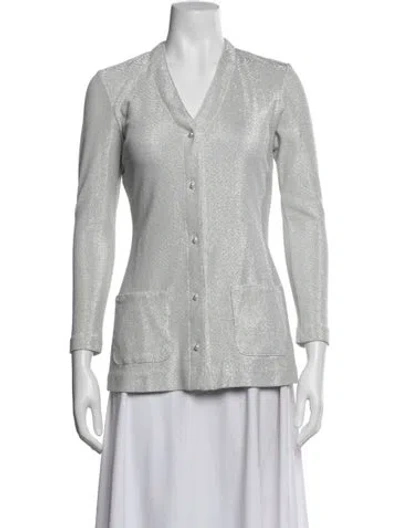Pre-owned Saks Fifth Avenue Jacket In Multicolor