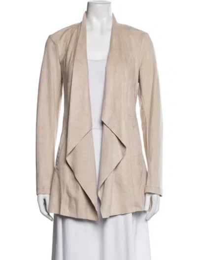 Pre-owned Saks Fifth Avenue Jacket In Neutrals