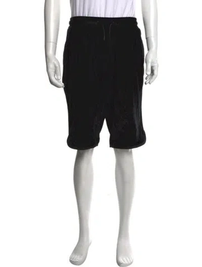 Pre-owned Saks Fifth Avenue Jogger Shorts In Gray