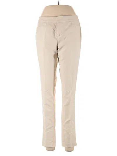Pre-owned Saks Fifth Avenue Khaki Pant In White