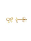 Saks Fifth Avenue Kid's 14k Yellow Gold Bow Stud Earrings In Yellow Gold