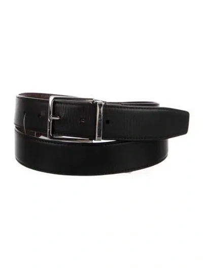 Pre-owned Saks Fifth Avenue Leather Belt In Brown