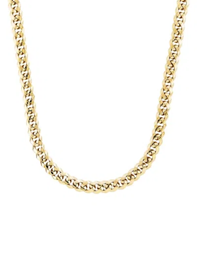 Saks Fifth Avenue Made In Italy Men's 14k Yellow Gold Curb Chain Necklace/24"