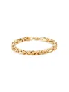 SAKS FIFTH AVENUE MADE IN ITALY MEN'S 14K YELLOW GOLD LINK BRACELET