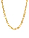 SAKS FIFTH AVENUE MADE IN ITALY MEN'S 14K YELLOW GOLD MIAMI CURB CHAIN NECKLACE