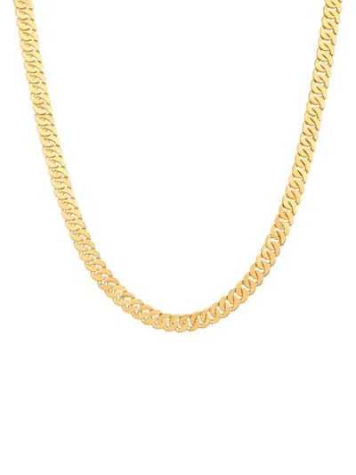 Saks Fifth Avenue Made In Italy Men's 14k Yellow Gold Tight Curb Chain Necklace/22"