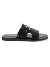 SAKS FIFTH AVENUE MADE IN ITALY MEN'S LEATHER BIT SANDALS