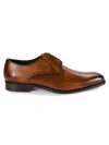 Saks Fifth Avenue Made In Italy Men's Leather Oxford Shoes In Burnt Tan
