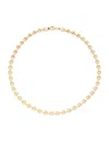 Saks Fifth Avenue Made In Italy Women's 14k Yellow Gold 16" Round Link Chain Necklace In Yellow Gold