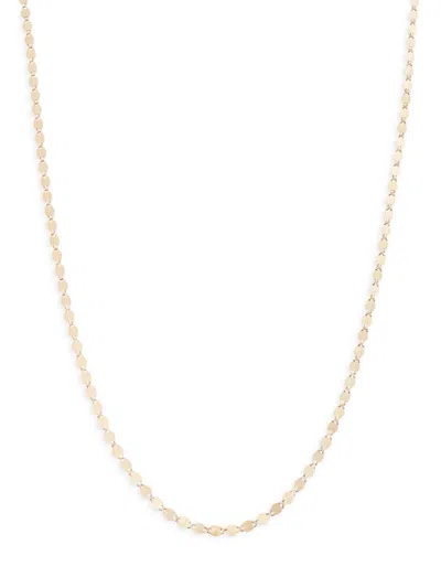 Saks Fifth Avenue Made In Italy Women's 14k Yellow Gold 18" Chain Necklace