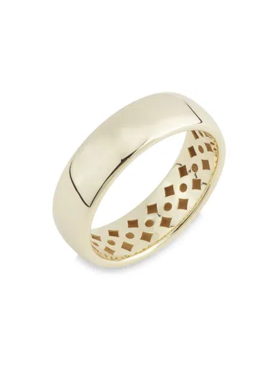 Saks Fifth Avenue Made In Italy Women's 14k Yellow Gold Band Ring