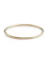SAKS FIFTH AVENUE MADE IN ITALY WOMEN'S 14K YELLOW GOLD BANGLE