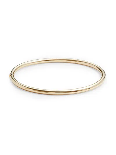 Saks Fifth Avenue Made In Italy Women's 14k Yellow Gold Bangle