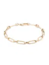 SAKS FIFTH AVENUE MADE IN ITALY WOMEN'S 14K YELLOW GOLD CHAIN BRACELET