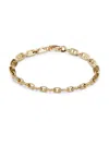 Saks Fifth Avenue Made In Italy Women's 14k Yellow Gold Chain Bracelet In Yellow Gold