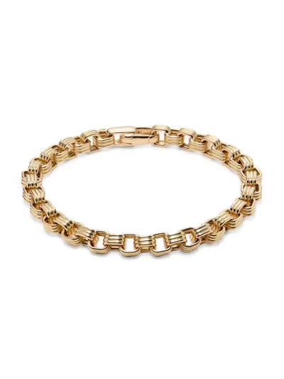 Saks Fifth Avenue Made In Italy Women's 14k Yellow Gold Chain Bracelet