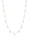 SAKS FIFTH AVENUE MADE IN ITALY WOMEN'S 14K YELLOW GOLD CHARM NECKLACE