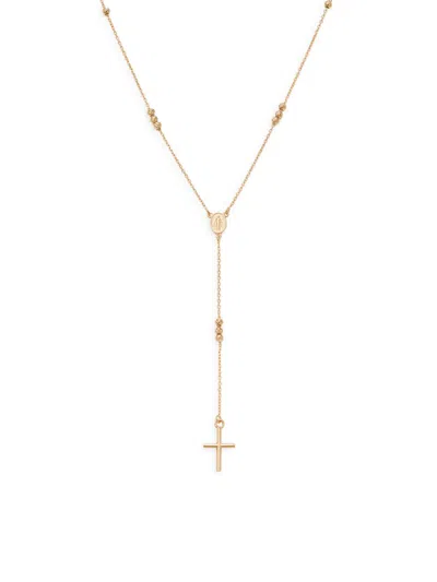 Saks Fifth Avenue Made In Italy Women's 14k Yellow Gold Lariat Necklace