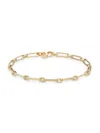 Saks Fifth Avenue Made In Italy Women's 14k Yellow Gold Link Bracelet In Yellow Gold