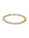 SAKS FIFTH AVENUE MADE IN ITALY WOMEN'S 14K YELLOW GOLD LINK BRACELET