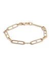 Saks Fifth Avenue Made In Italy Women's 14k Yellow Gold Link Bracelet In Yellow Gold