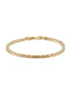 SAKS FIFTH AVENUE MADE IN ITALY WOMEN'S 14K YELLOW GOLD LINK CHAIN BRACELET