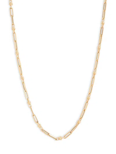 Saks Fifth Avenue Made In Italy Women's 14k Yellow Gold Link Chain Necklace/18"