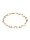 SAKS FIFTH AVENUE MADE IN ITALY WOMEN'S 14K YELLOW GOLD PAPERCLIP CHAIN BRACELET
