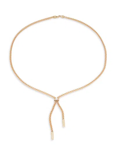 Saks Fifth Avenue Made In Italy Women's 14k Yellow Gold Pop Corn Necklace