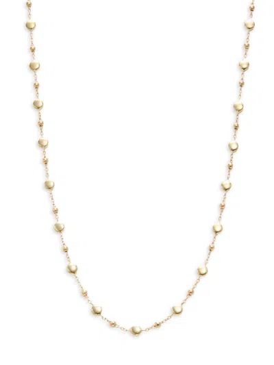 Saks Fifth Avenue Made In Italy Women's 14k Yellow Gold Station Necklace