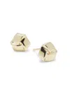 Saks Fifth Avenue Made In Italy Women's 14k Yellow Gold Stud Earrings In Yellow Gold