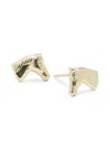 Saks Fifth Avenue Made In Italy Women's 14k Yellow Gold Stud Earrings In Yellow Gold
